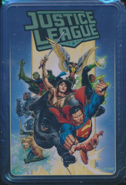 Justice League (Panini, Gb., 2019) Variant Nr. 1 Metallbox