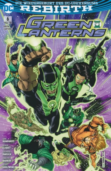 Green Lanterns (Panini, Br., 2017) Nr. 8,9