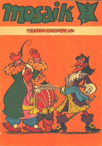 Mosaik / Abrafaxe (Junge Welt, Gb.) Jahrgang 1977 Nr. 2-12