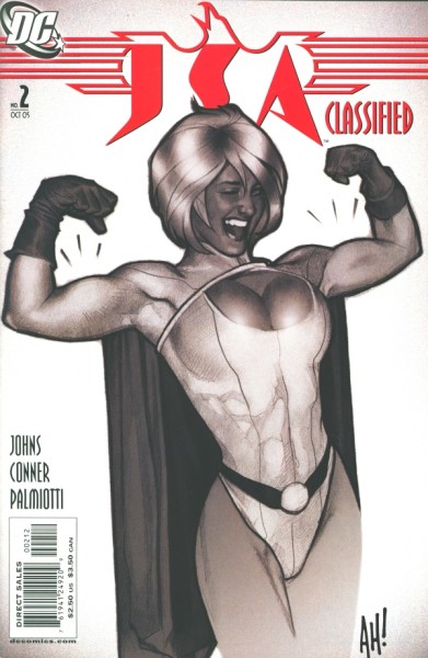 JSA: Classified (2005) 2nd Printing Variant Cover 2