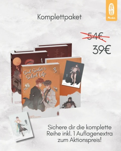 Soul Sealer’s School Life - Komplettset (08/26)