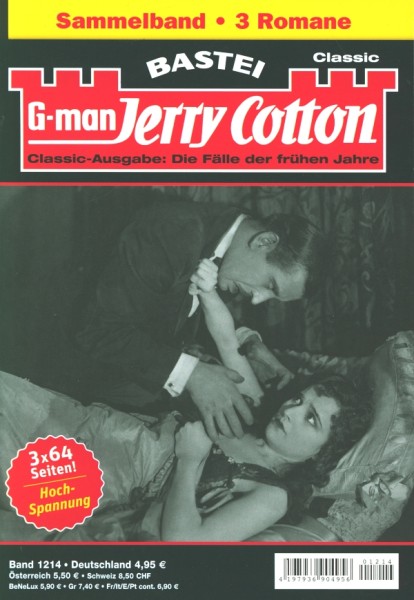 Jerry Cotton Classic Sammelband 1214