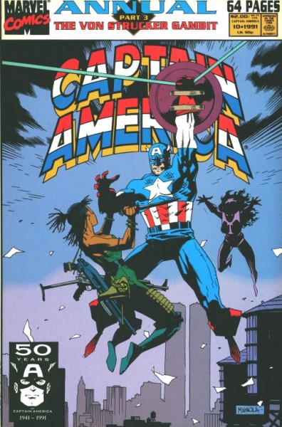 Captain America (1968) Annual 10-13