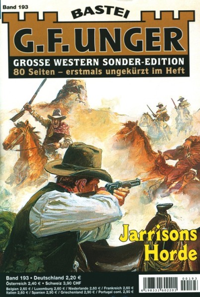 G. F. Unger (Bastei) Große Western Sonder-Edition Nr. 201-231