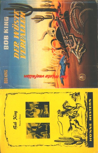 King, Bob Leihbuch SU Der Wüste verfallen (Hönne) nur Schutzumschlag