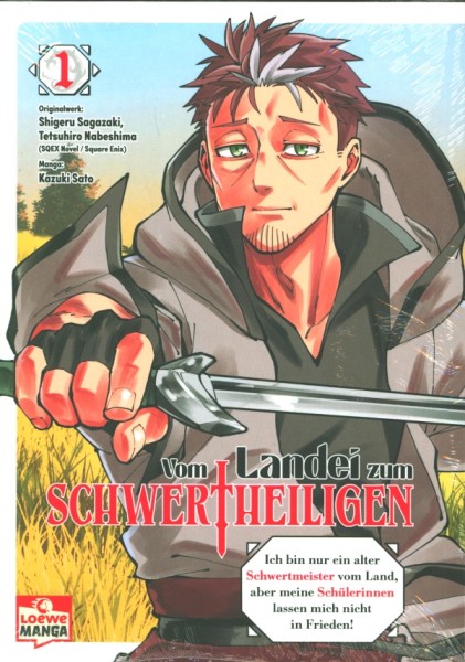 Vom Landei zum Schwertheiligen... (Loewe Manga, Tb.) Nr. 1+2 zus. (Z1)