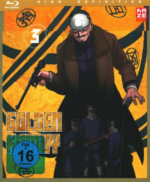 Golden Kamuy Vol.3 Blu-Ray