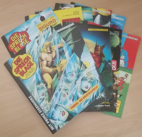 Paket 3828 10 verschiedene Sprechblase aus Nr. 101-150 (Z0-2)