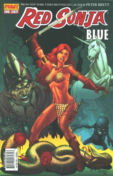 Red Sonja: Blue (2011) Mel Rubi Cover (one-shot)