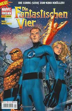 Fantastischen Vier (Panini, Gb., 2005) Nr. 1-3 kpl. (Z0-2)