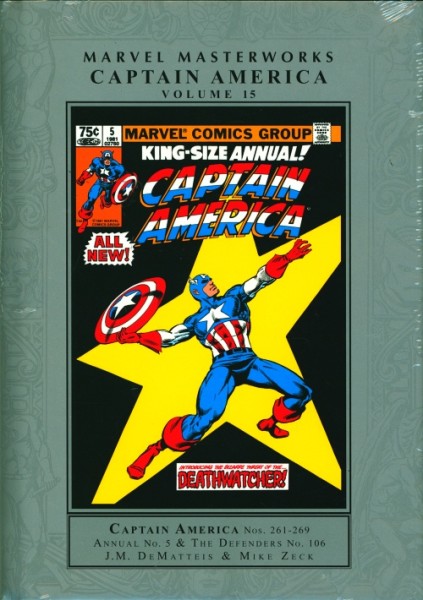 Marvel Masterworks (2003) Captain America HC Vol.15