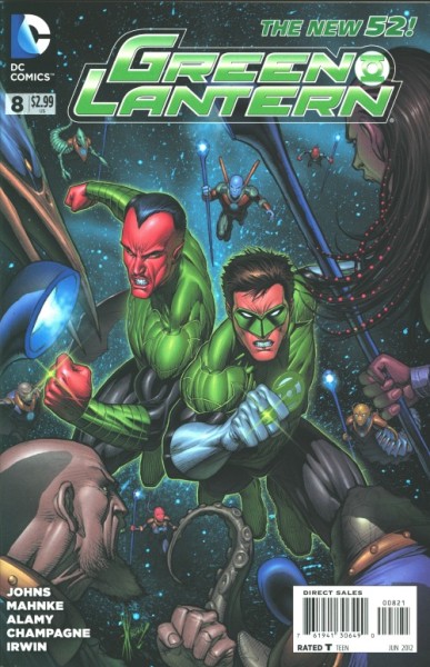 Green Lantern (2011) Dale Keown Variant Cover 8