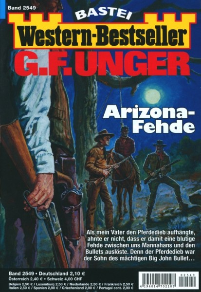 Western-Bestseller G. F. Unger (Bastei) Nr. 2549-2593