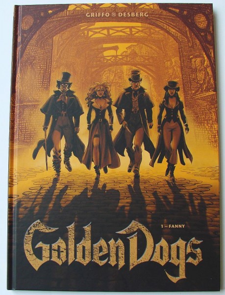 Golden Dogs (Panini, B.) Die Meisterdiebe von London Nr. 1-4 kpl. (Z1)