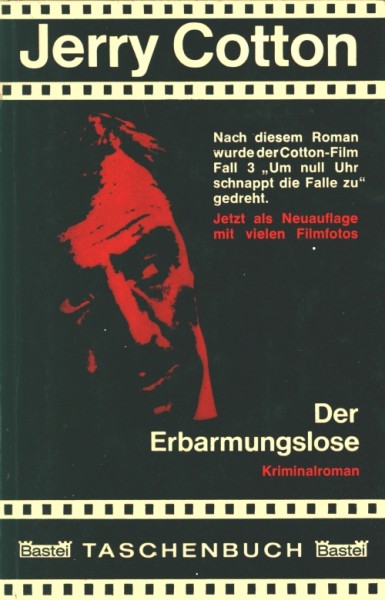 Jerry Cotton (Bastei, Tb.) Filmsonderausgabe Nr. 1-8 Buch zum Film