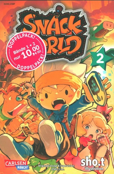 Snack World Komplettpack 1-2