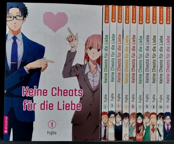 Keine Cheats für die Liebe (Altraverse, Tb.) Nr. 1-11 kpl. (neu)