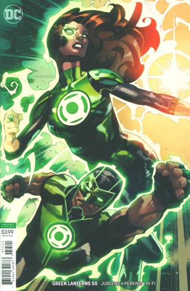 Green Lanterns (2016) Chris Stevens Variant Cover 55