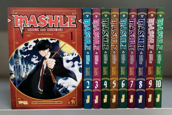 Mashle: Magic and Muscles (Carlsen, Tb.) Nr. 1-10 zus. (neu)