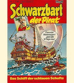 Schwarzbart der Pirat (Bastei, GbÜ.) Nr. 1-22 kpl. (Z0-2)