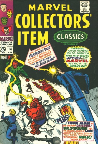 Marvel Collectors Item Classics (1965) 1-22