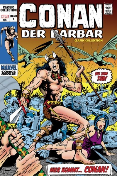 Conan der Barbar Classic Collection (Panini, B., 2019) Nr. 1-8 kpl. (Z1-)