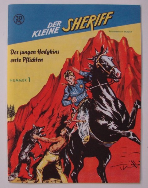 Kleine Sheriff (Hethke, Gb.) Nr. 1-67 kpl. (Z1)