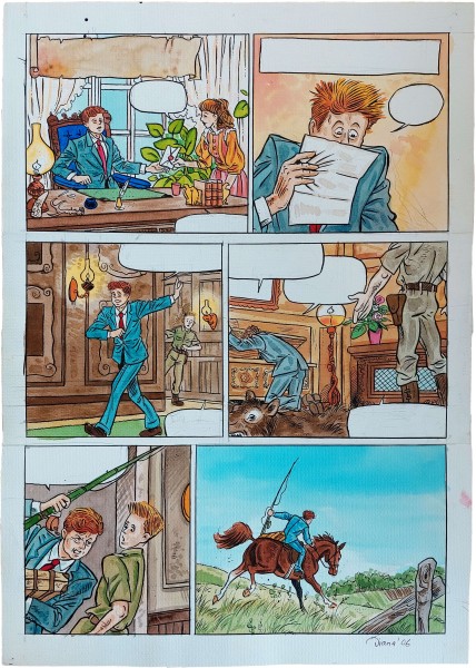 Originalzeichnung (1632) ÜF