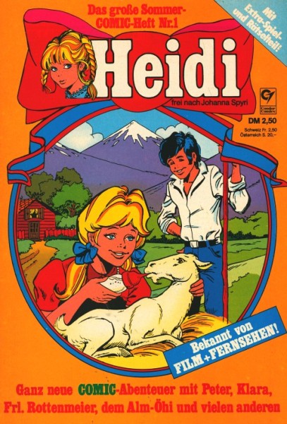 Heidi Comic-Sonderheft (Condor, Gb.) Nr. 1