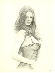 Originalzeichnung Erotische Pin-ups (Bild 035)