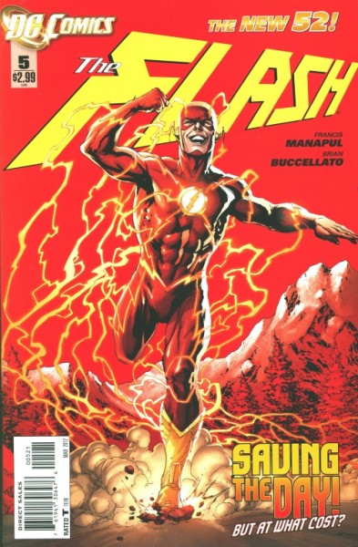 Flash (2011) Gary Frank Variant Cover 5