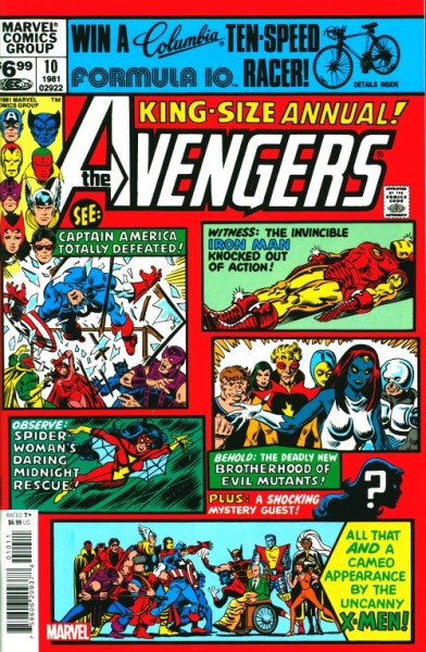 Facsimile Edition: Avengers Annual 10