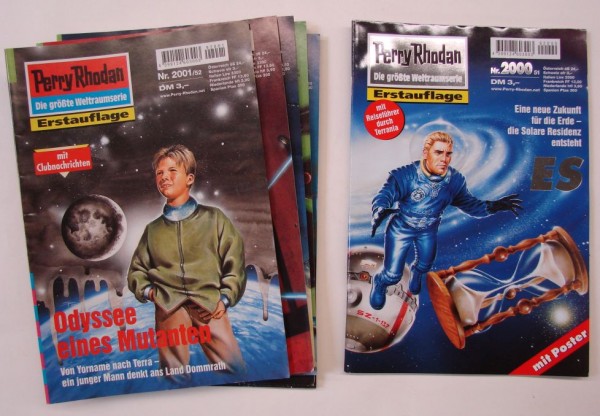 Perry Rhodan in 100er Paketen (Moewig) 1. Auflage Nr. 2000-2099 zus. (Z0-1)