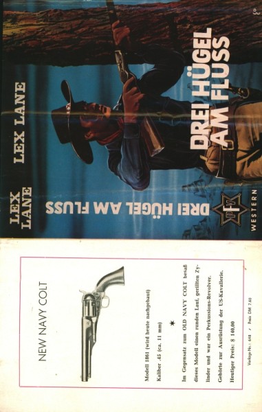 Lane, Lex Leihbuch SU Drei Hügel am Fluss (Feldmann) nur Schutzumschlag