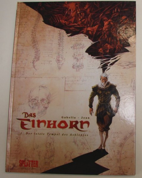 Einhorn (Splitter, B.) Nr. 1-4 kpl. im Schuber (Z1)