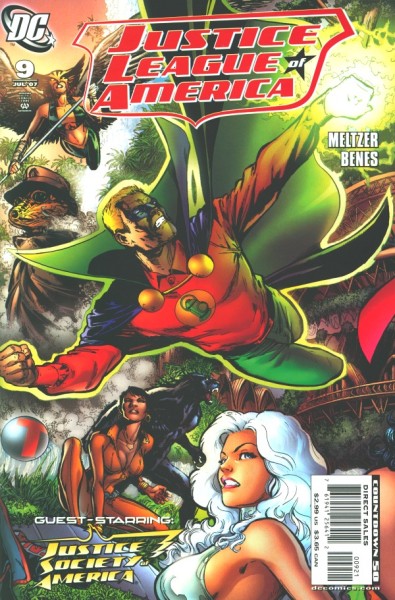 Justice League of America (2006) 1:10 Variant Cover 9
