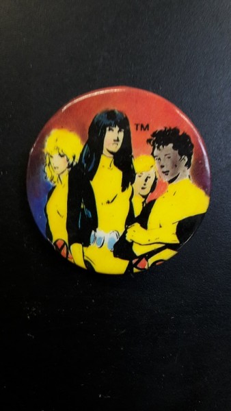 Marvel/DC New Teen Mutants Anstecknadeln/Button