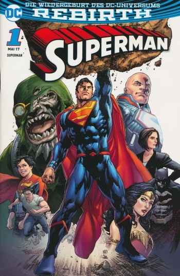 Superman (Panini, Gb., 2017) Nr. 1 Variant B