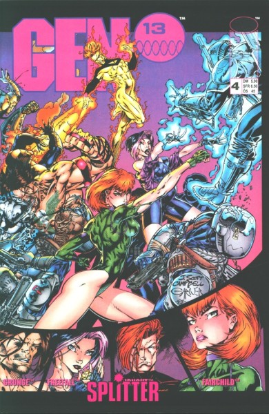 Gen 13 (Splitter, Gb.) Kioskausgabe Nr. 0,1-12,14-23,25