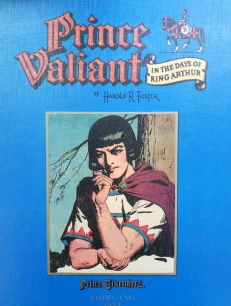 Prinz Eisenherz (Splitter, BÜ.) farbig englisch Jahrgang 1937-1949,1952-1956