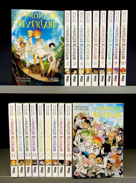 Promised Neverland (Carlsen, Tb.) Nr. 1-20 kpl. (neu)