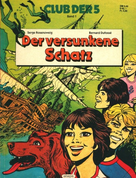 Club der 5 (Ehapa, Br.) Nr. 1-4