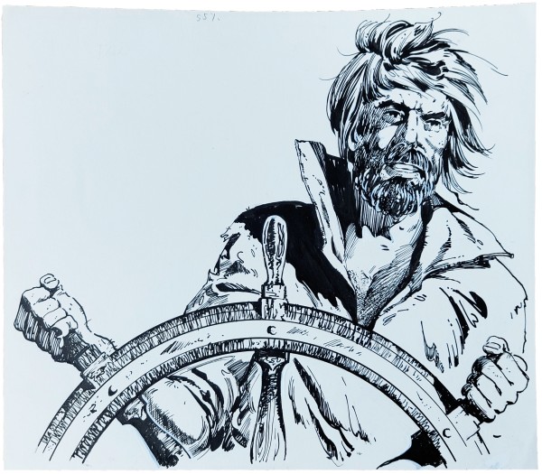 Originalzeichnung (1693) Seewölfe KF