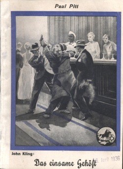 Welt-Kriminal-Bücherei/John Kling (Dietsch, VK) Nr. 401-500 Vorkrieg