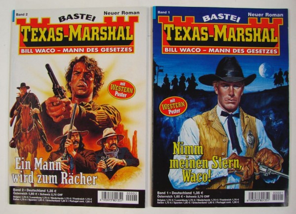 Texas-Marshal (Bastei) Nr. 1-117 zus. (Z1)