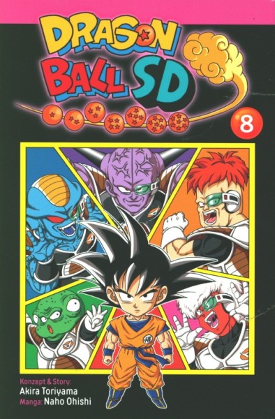 Dragonball SD (Carlsen, Tb) Nr. 8-10