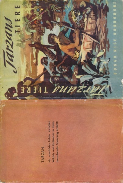 Tarzan Leihbuch SU Tarzans Tiere (Pegasus) nur Schutzumschlag