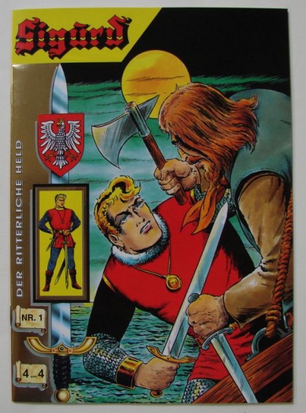 Sigurd (Hethke, Gb., 1997) Limitierte Ausgabe (4 von 4) Nr. 1-59 kpl. (Z1)