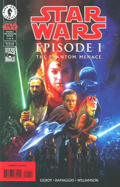 Star Wars: Episode I The Phantom Menace (1999) 1-4 kpl. (Z1-2)