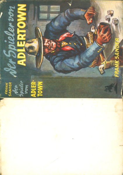 Burmester's Abenteuer-Serie LB VK SU Spieler von Adlertown (Burmester) Leihbuch Vorkrieg nur Schutzu